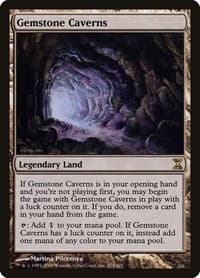 Gemstone Caverns - Time Spiral - Magic: The Gathering card