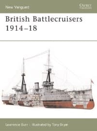 British Battlecruisers 1914-18 - Osprey Books - Books card