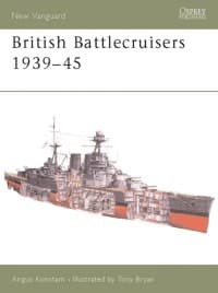 British Battlecruisers 1939-45 - Osprey Books - Books card