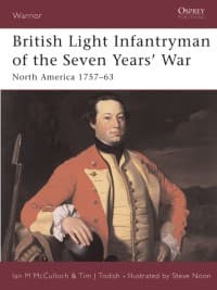 British Light Infantryman of the Seven Years' War: North America 1757-63 - Osprey Books - Books card
