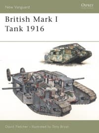 British Mark I Tank 1916 - Osprey Books - Books card