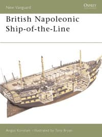 British Napoleonic Ship-of-the-Line - Osprey Books - Books card