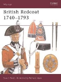 British Redcoat 1740-93 - Osprey Books - Books card