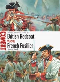 British Redcoat vs French Fusilier: North America 1755-63 - Osprey Books - Books card