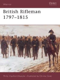 British Rifleman 1797-1815 - Osprey Books - Books card
