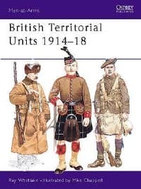 British Territorial Units 1914-18 - Osprey Books - Books card