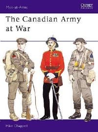 Canadian Army at War - Osprey Books - Books card