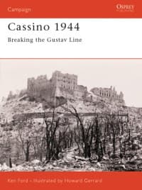 Cassino 1944: Breaking the Gustav Line - Osprey Books - Books card