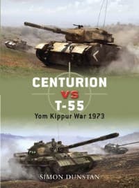Centurion vs T-55: Yom Kippur War 1973 - Osprey Books - Books card
