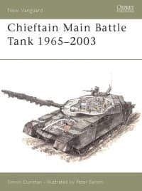 Chieftain Main Battle Tank 1965-2003 - Osprey Books - Books card