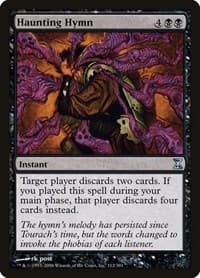 Haunting Hymn - Time Spiral - Magic: The Gathering card