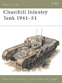 Churchill Infantry Tank 1941-51 - Osprey Books - Books card
