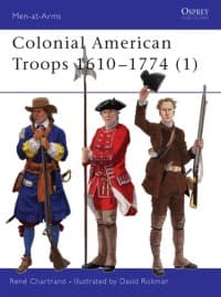 Colonial American Troops 1610-1774 (1) - Osprey Books - Books card