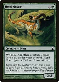Herd Gnarr - Time Spiral - Magic: The Gathering card