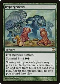 Hypergenesis - Time Spiral - Magic: The Gathering card