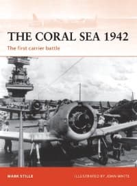 Coral Sea 1942: The First Carrier Battle - Osprey Books - Books card