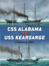 CSS Alabama vs USS Kearsarge: Cherbourg 1864 - Osprey Books - Books card