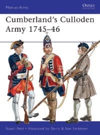 Cumberland's Culloden Army 1745-46 - Osprey Books - Books card