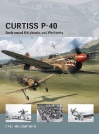 Curtiss P-40: Snub-nosed Kittyhawks and Warhawks - Osprey Books - Books card