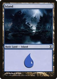 Island (289) - Time Spiral - Magic: The Gathering card