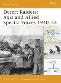 Desert Raiders: Axis and Allied Special Forces 1940-43 - Osprey Books - Books card