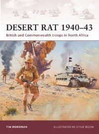 Desert Rat 1940-43: British and Commonwealth Troops in North Africa - Osprey Books - Books card