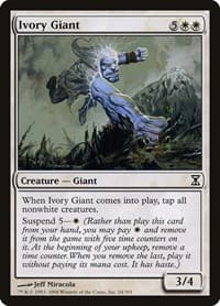 Ivory Giant - Time Spiral - Magic: The Gathering card
