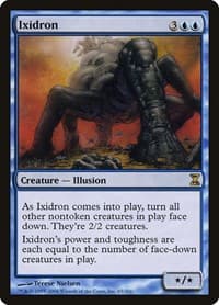 Ixidron - Time Spiral - Magic: The Gathering card