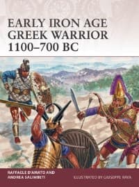 Early Iron Age Greek Warrior 1100-700 BC - Osprey Books - Books card