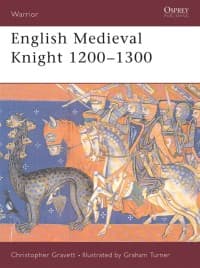 English Medieval Knight 1200-1300 - Osprey Books - Books card