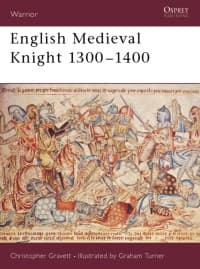 English Medieval Knight 1300-1400 - Osprey Books - Books card