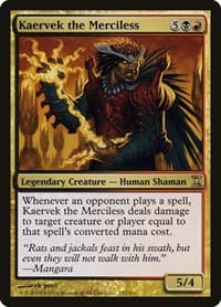 Kaervek the Merciless - Time Spiral - Magic: The Gathering card