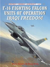 F-16 Fighting Falcon Units of Operation Iraqi Freedom - Osprey Books - Books card