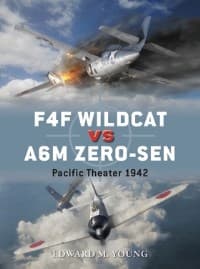 F4F Wildcat vs A6M Zero-sen: Pacific Theater 1942 - Osprey Books - Books card