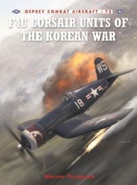 F4U Corsair Units of the Korean War - Osprey Books - Books card