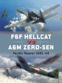 F6F Hellcat vs A6M Zero-sen: Pacific Theater 1943-44 - Osprey Books - Books card