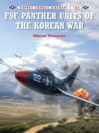 F9F Panther Units of the Korean War - Osprey Books - Books card
