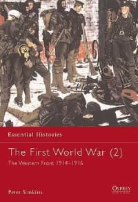 First World War (2): The Western Front 1914-1916 - Osprey Books - Books card