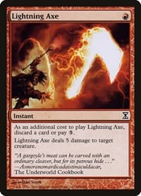 Lightning Axe - Time Spiral - Magic: The Gathering card