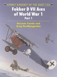 Fokker D VII Aces of World War 1: (part 1) - Osprey Books - Books card