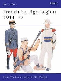 French Foreign Legion 1914-45 - Osprey Books - Books card