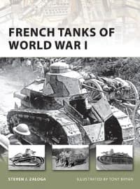 French Tanks of World War I - Osprey Books - Books card