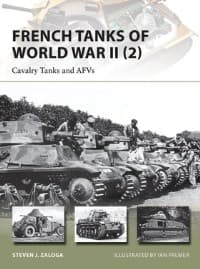 French Tanks of World War II (2): Cavalry Tanks and AFVs - Osprey Books - Books card