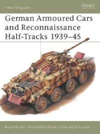 German Armoured Cars and Reconnaissance Half-Tracks 1939-45 - Osprey Books - Books card