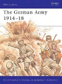 German Army 1914-18 - Osprey Books - Books card