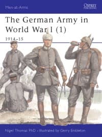 German Army in World War I (1): 1914-15 - Osprey Books - Books card