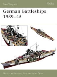 German Battleships 1939-45 - Osprey Books - Books card