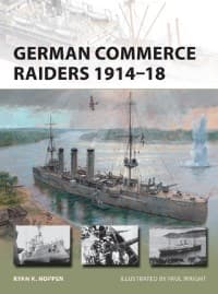 German Commerce Raiders 1914-18 - Osprey Books - Books card