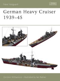 German Heavy Cruisers 1939-45 - Osprey Books - Books card