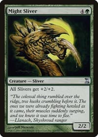Might Sliver - Time Spiral - Magic: The Gathering card